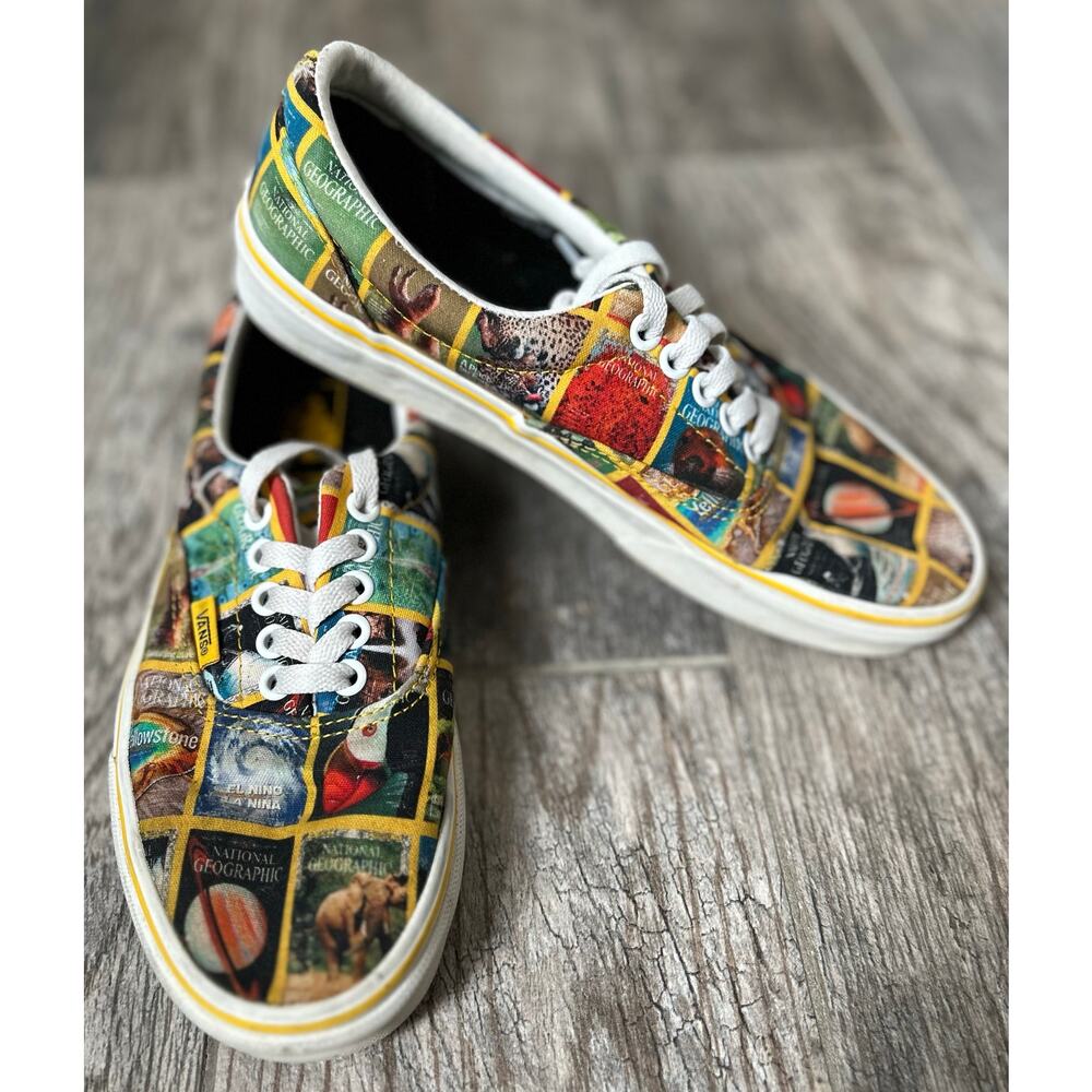Men’s Vans Era X National Geographic Sneaker  Size 6.5M 8W